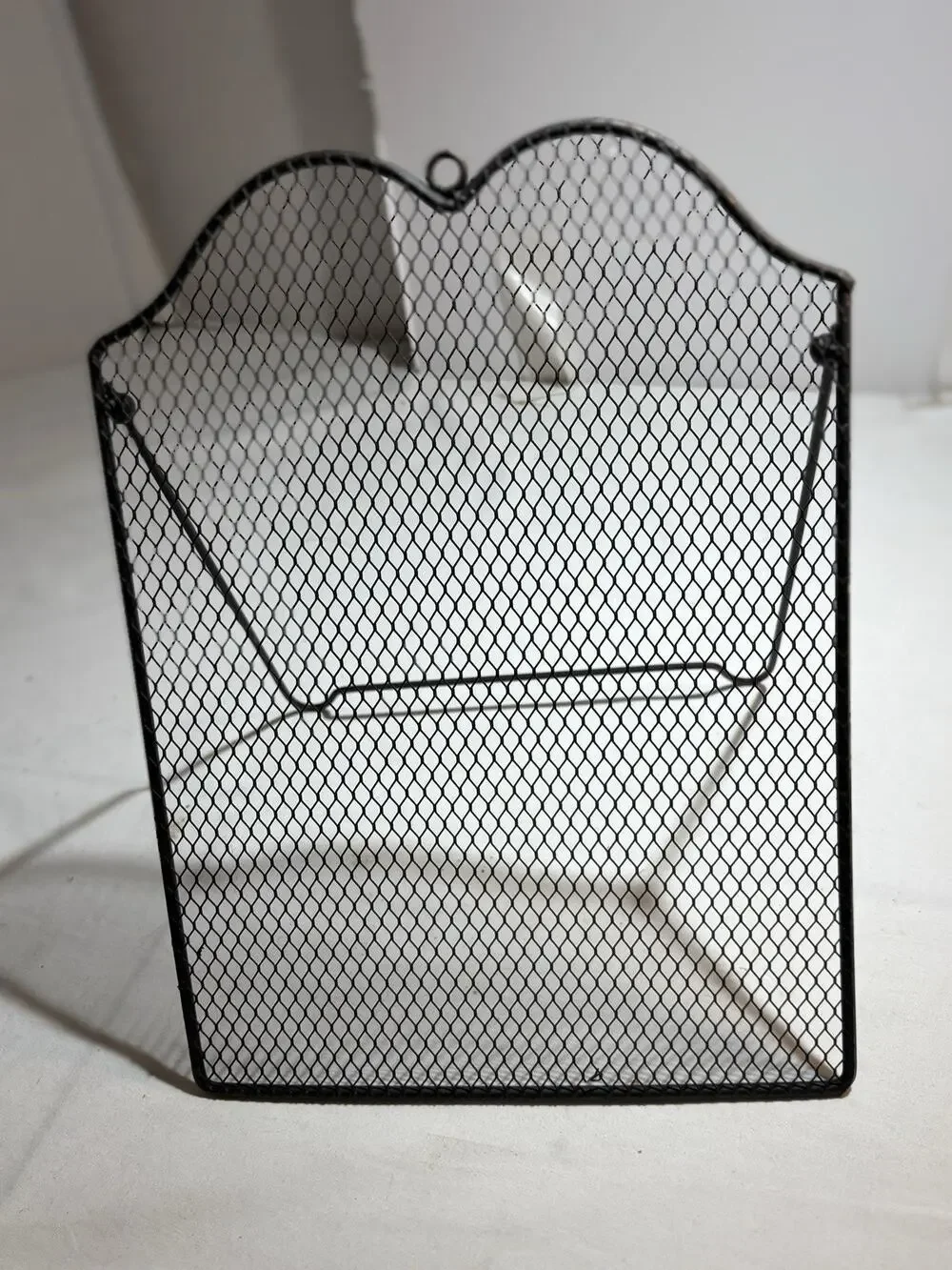 Vintage Metal Mesh Earring Holder Display Stand